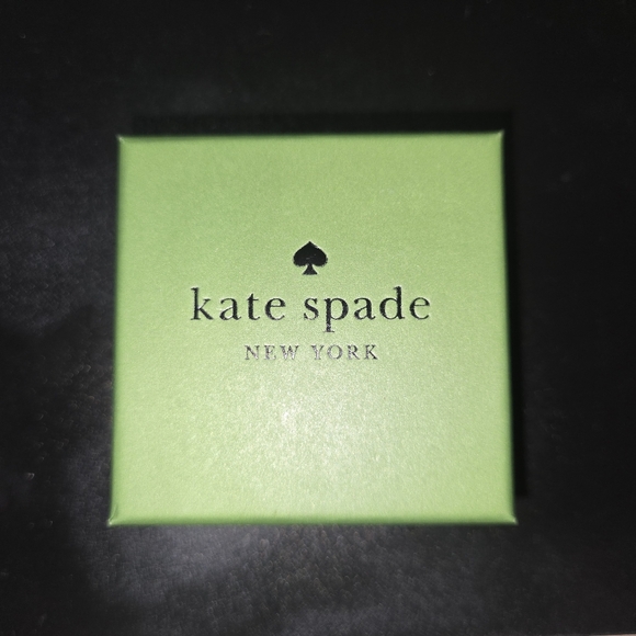 Kate Spade Victoria Pearl and CZ Earrings, New in Lime Green Gift Box - Picture 2 of 5